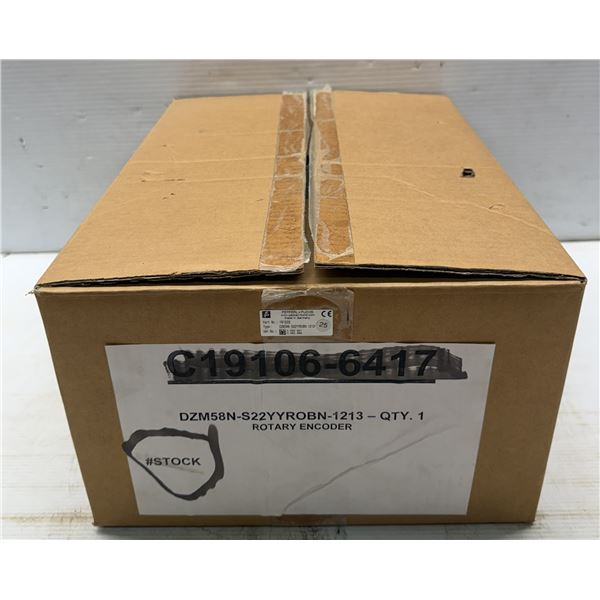 Pepperl+Fuchs #191222 / DZM58N-S22YYR0BN-1213 Rotary Encoder Pull Cable