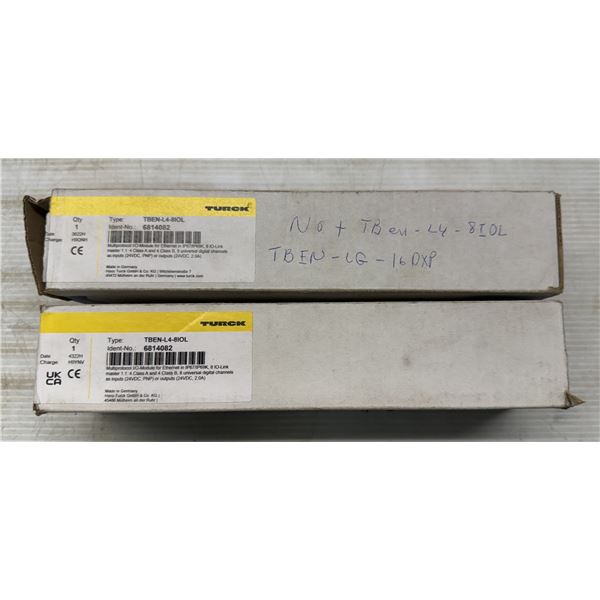 (2) Turck #TBEN-LG-16DXP Multiprotocol I/O Modules