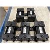 Image 4 : (5) Parker #1H000035738 / 3.25CC2ANLU14AC2.000 Air Cylinders 250psi
