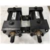 Image 2 : (2) Parker #1H2A0000250163 / 3.25CC2ANLU14AC2.000 Cylinders 250PSI