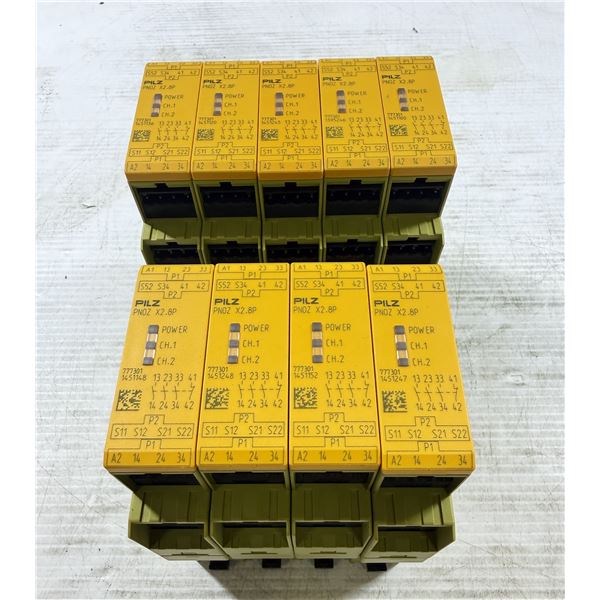 Lot of (9) Pilz #777301 Modules