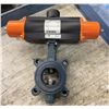Image 1 : Ebro Armaturen #EB 6.1 SYS 40 Double Acting Actuator Butterfly Valve