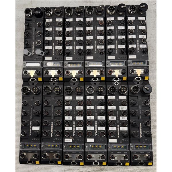 Lot of (12) Turck #TBEN-LG-8DIP-8DOP Modules