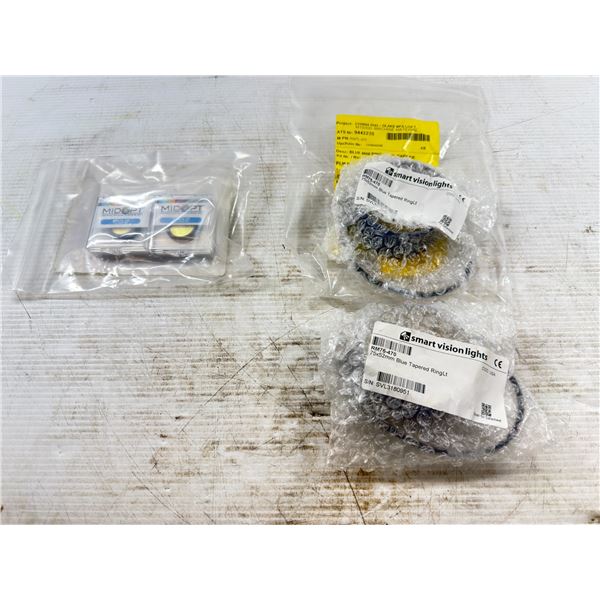 Lot of Smart Vision Lights #RM75-470 & MIDWEST OPTICAL SYSTEMS #BP470-27