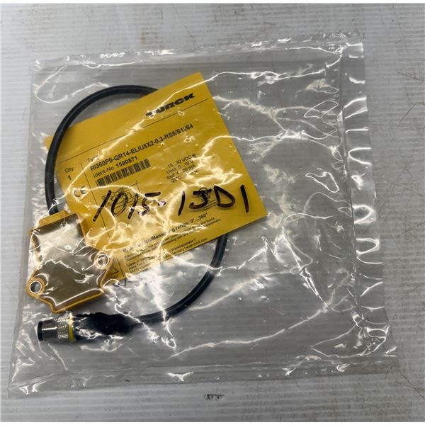 Turck #1590871 / Ri360P0-QR14-ELiU5X2-0,3-RS5/S1264 Inductive Angle Sensor