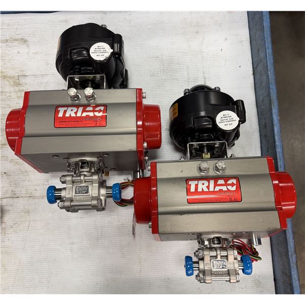 (2) A-T Controls #77-CF050/2R3S-FB & #77-CF-075/2R3S-FB Triac Actuators 3/4" & 1/2"