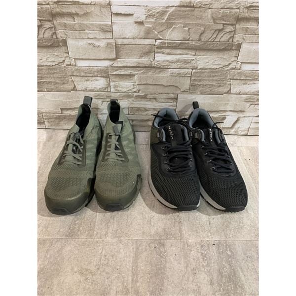 Lot Of 2 Pairs Of Shoes - Timbalands & Under Armour