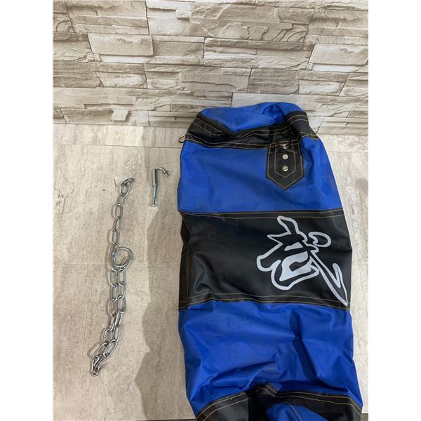 Quanwang Blue & Black Punching Bag