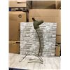 Image 1 : Long Metal Giraffe Neck CD Holder