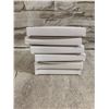 Image 1 : Lot Of 6 Boxes Of 40 White Self Adhesive Cable Clips