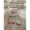 Image 2 : Lot Of 6 Boxes Of 40 White Self Adhesive Cable Clips