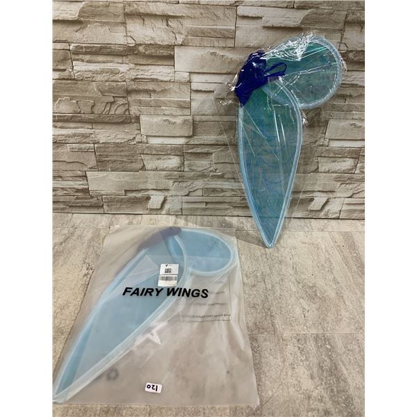 Lot Of 2 Pairs Of Fairy Wings - Blue