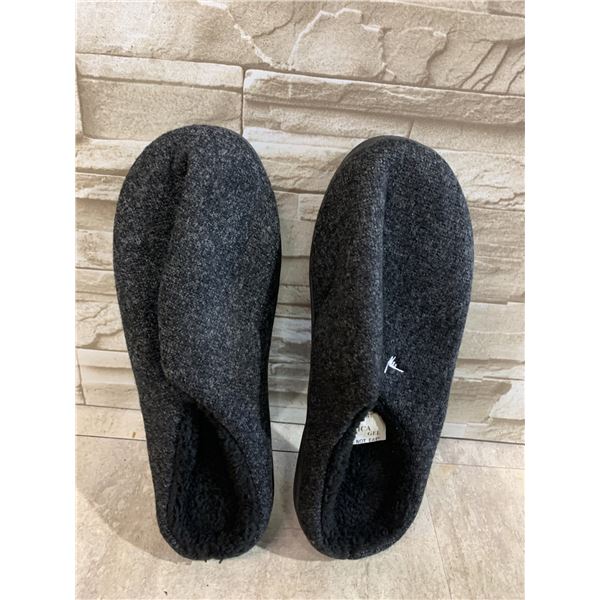 Gray Slide On Slippers - Size 40/41