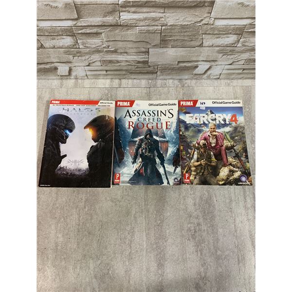 PRIMA Halo 5 - Assassin's Creed Rogue & Farcry 4 Official Game Guides