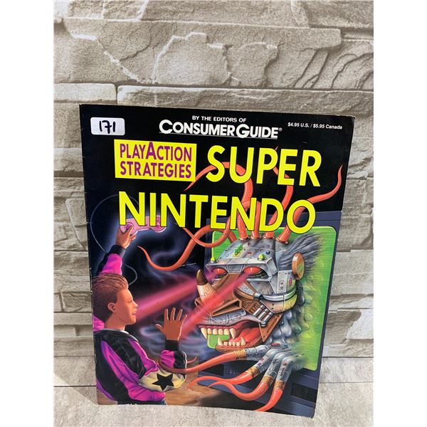 PlayAction Strategies Super Nintendo Book