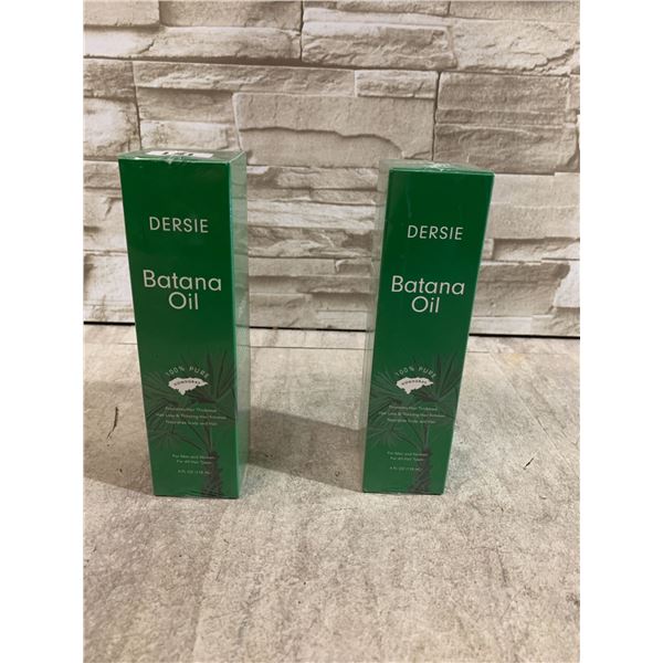 Lot Of 2 DERSIE Batana Oil 100% From Honduras - 118mL