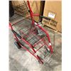 Image 3 : Red Metal Wheel Chair