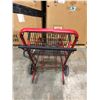 Image 4 : Red Metal Wheel Chair
