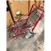 Image 7 : Red Metal Wheel Chair