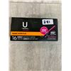 Image 2 : Lot Of 2 Boxes Of U By Kotex Click Compact Unscented Tampons - 16 Tampons Per Box