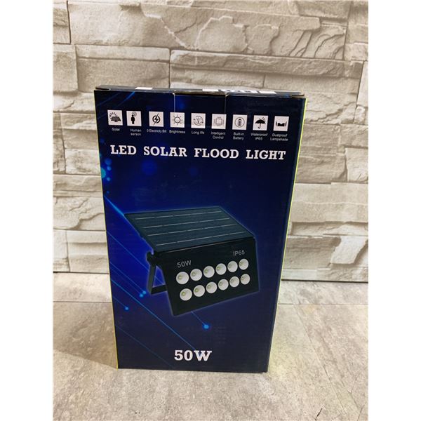 LED Solar Flood Light - 50W