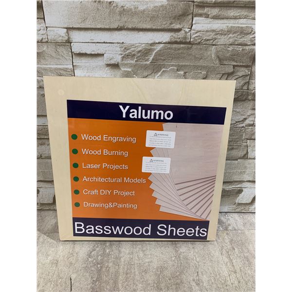 Yalumo Basswood Sheets