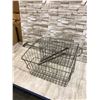 Image 1 : Vintage Double Side Rear Saddle Rack Bicycle Basket Made Of Metal Wire