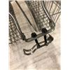 Image 5 : Vintage Double Side Rear Saddle Rack Bicycle Basket Made Of Metal Wire