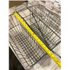 Image 7 : Vintage Double Side Rear Saddle Rack Bicycle Basket Made Of Metal Wire