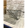 Image 8 : Vintage Double Side Rear Saddle Rack Bicycle Basket Made Of Metal Wire