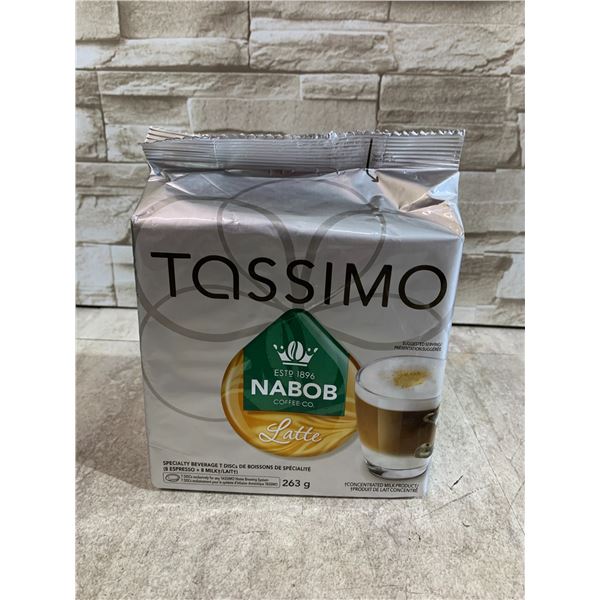 Tassimo Nabob Latte T-Discs - Includes 8 Espresso Discs & 8 Milk Discs