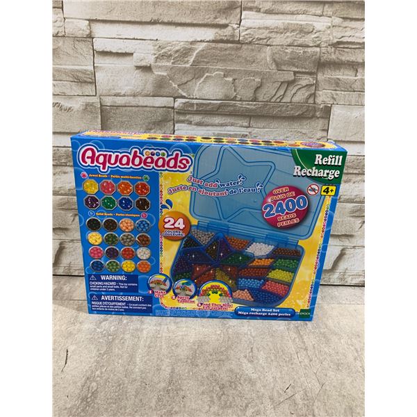 Aquabeads Mega Bead Set - Over 2400 Beads - 24 Colours