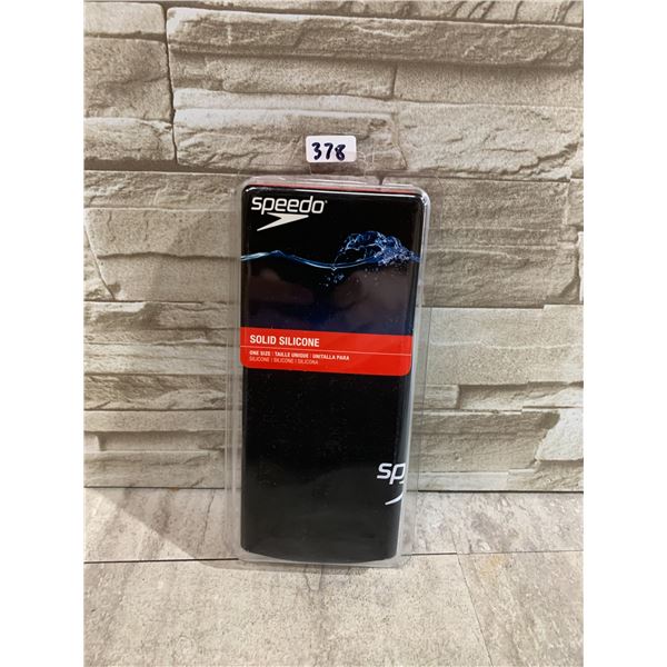 Speedo Solid Silicone One Size Swim Cap