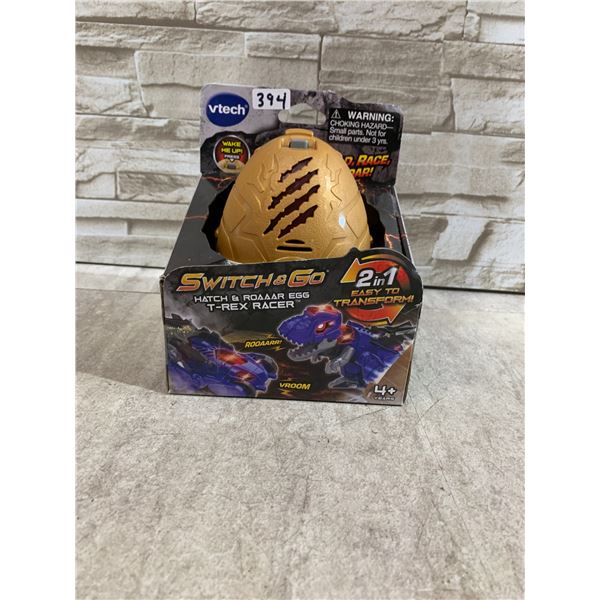 Switch & Go Hatch & Roaaar Egg T Rex Racer