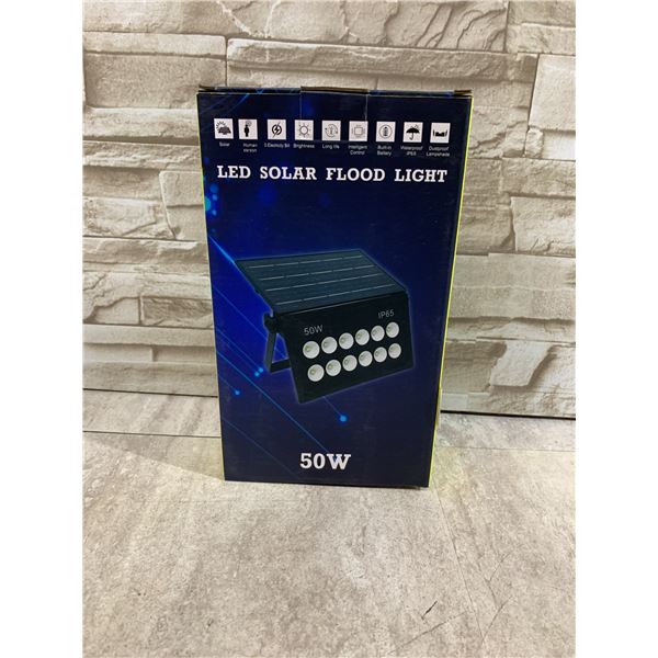 LED Solar Flood Light - 50W
