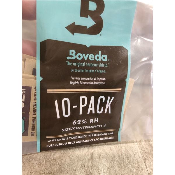 Boveda 62% RH Size 4 Two Way Humidity Control Packs - 10 PCS