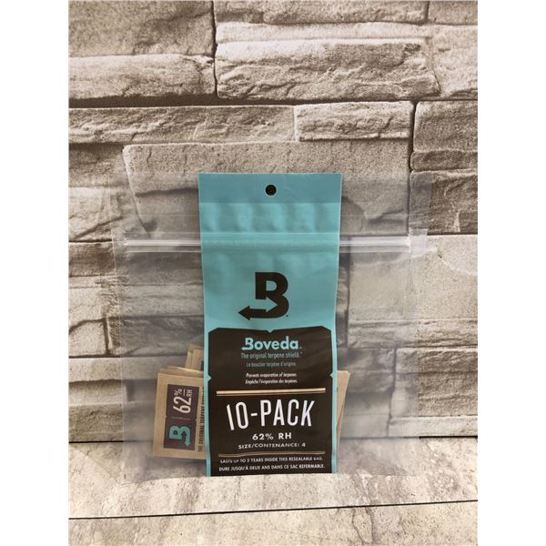 Boveda 62% RH Size 4 Two Way Humidity Control Packs - 10 PCS