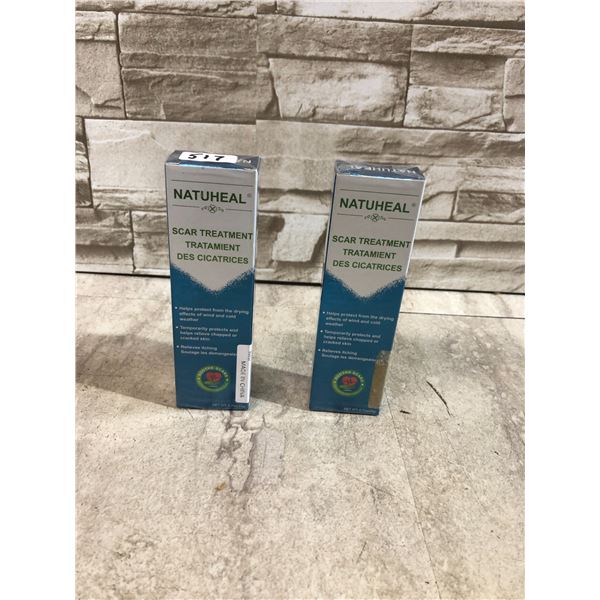 Lot Of 2 Natuheal Scar Treatmeants