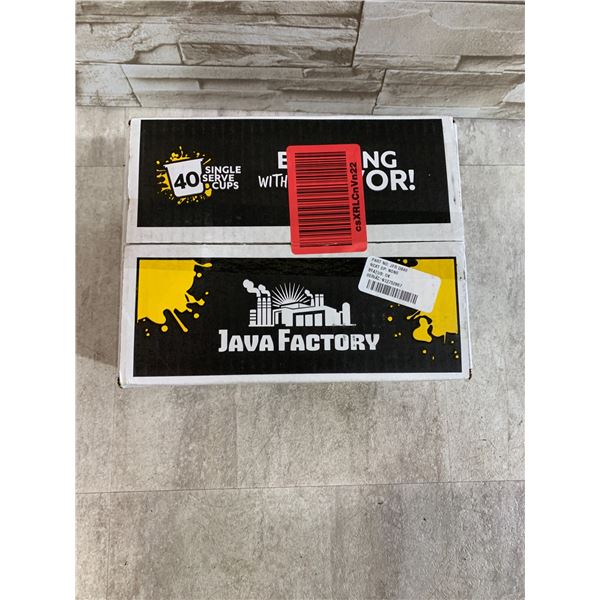Java Factory DA BOMB Double Caffeinated 40 Single Serve Cups