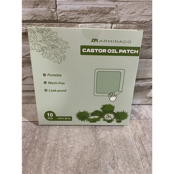 Arminaco Caster Oil Patch - 10 PCS