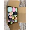 Image 1 : 19 PCS - Artificial Colour Mixed Faux Foam Assorted Pumpkins