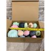 Image 6 : 19 PCS - Artificial Colour Mixed Faux Foam Assorted Pumpkins
