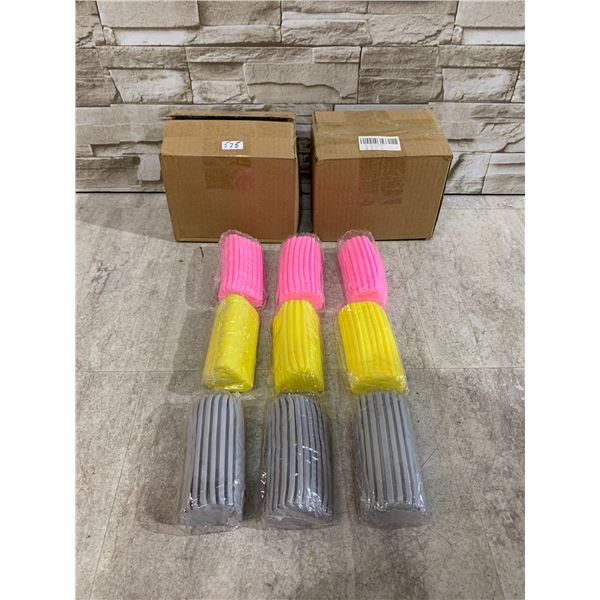 Lot Of 2 Boxes Of 9 Damp Clean Duster Sponges