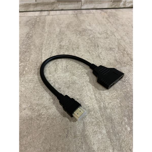 HDMI Splitter Adapter 1080P HDMI Male To Dual HDMI Female