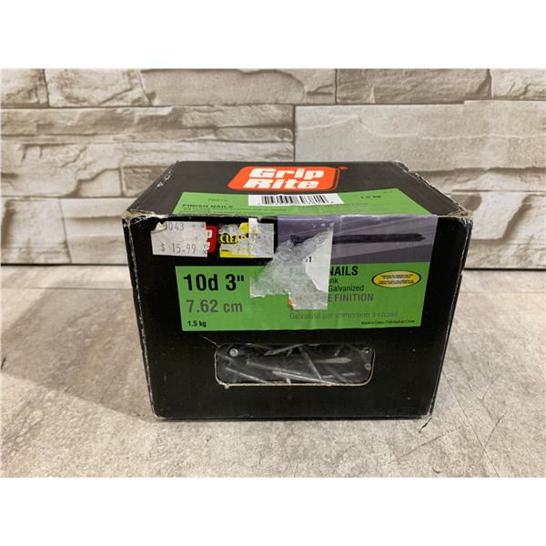 Grip Rite 10d 3in Finish Nails