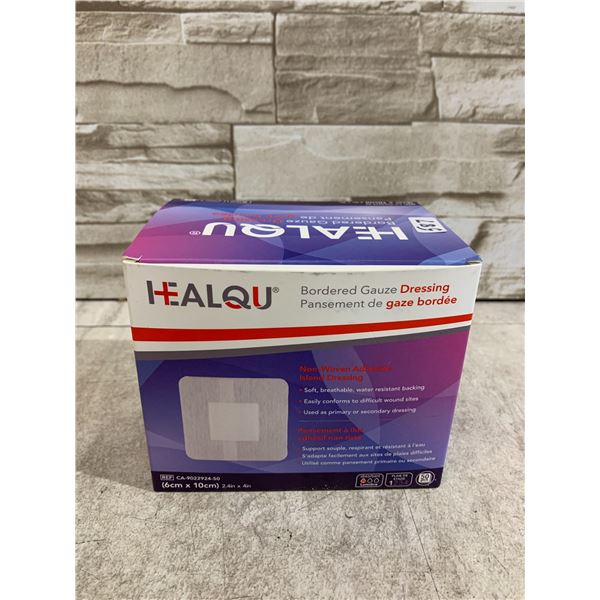 HEALQU Bordered Gauze Dressing - 50PCS