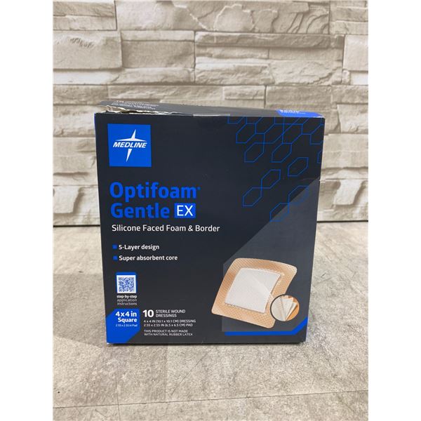 Medline Optifoam Gentle EX Silicone Faced Foam & Border Bandaids
