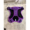 Image 4 : Purple Padded Pet Vest Harness - Small