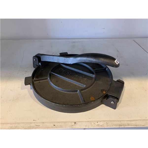 Cast Iron Tortilla Press