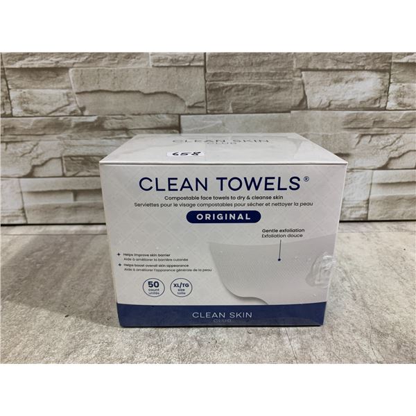 Clean Skin Club Clean Towels - 50 PCS - XL